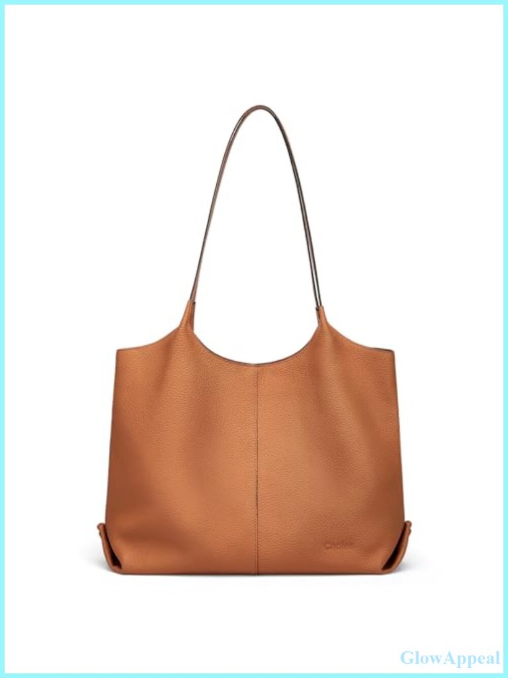 Genuine Cow Leather Hobo Bag Shoulder Tote Handbag Purse
